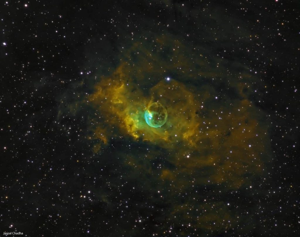 Kabarcık Nebula (NGC 7635)