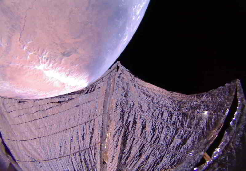 LightSail 2 Uzaydan Dünya - Batı Afrika