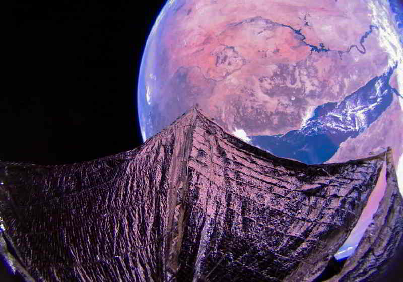 LightSail 2 Uzaydan Dünya - Nil Nehri ve Kızıl Deniz