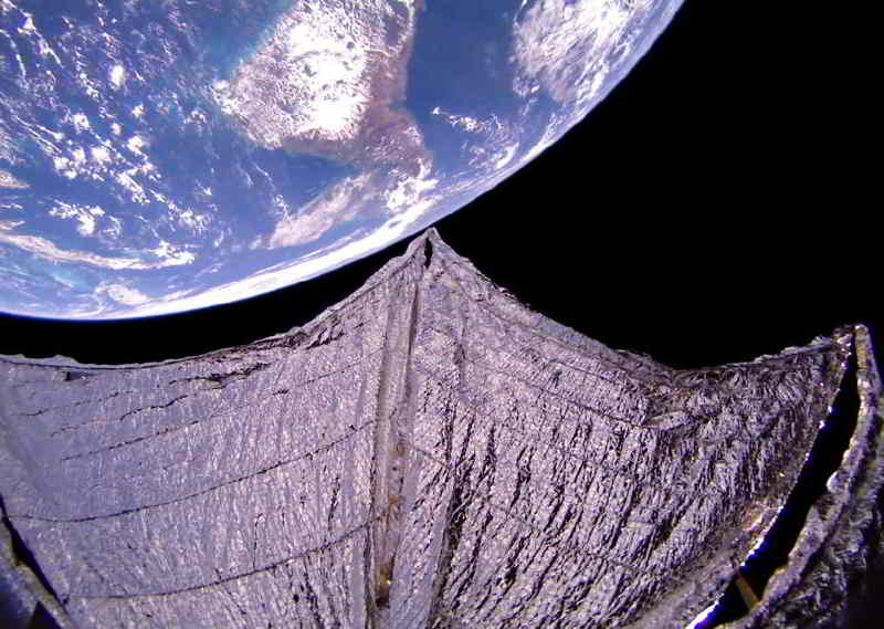 LightSail 2 Uzaydan Dünya